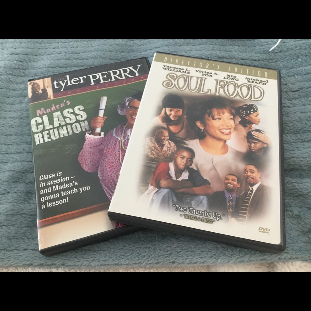 Soul Food and Madea DVD’s (2)